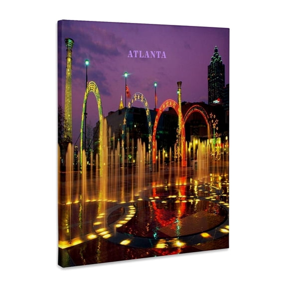 3dRose, Olympic Park Atlanta Georgia, Museum Grade Canvas Wrap 8x10