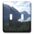 thumbnail image 1 of 3dRose, On The Lake In Alaska Photograph, double toggle switch, 1 of 1