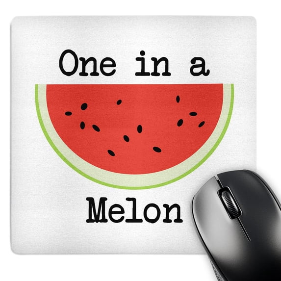 3dRose, One in a Melon - Watermelon, MousePad