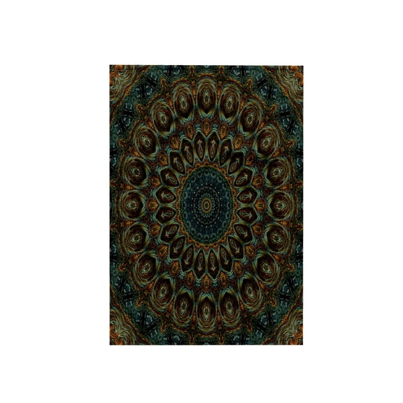 3dRose, Orb Circles Mandala, 15x22 Hand Towel
