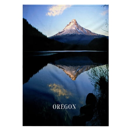 3dRose, Oregons Lake Trillum Reflecting Mt Hood, 22x30 Bath Hand Pool Towel