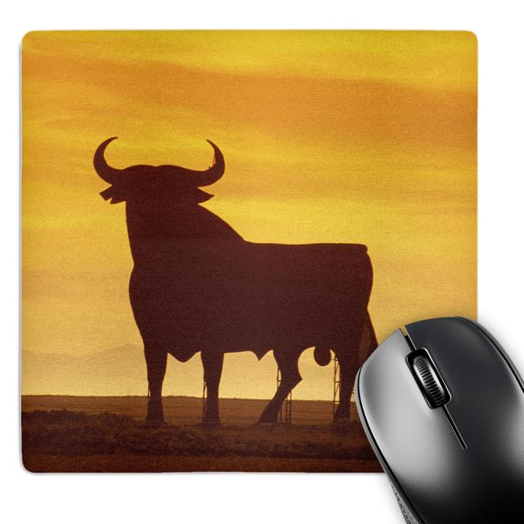 3dRose, Osborne Bull Sign, Spanish National Momunent, few left on the Spanish roadsides, MousePad