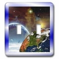 thumbnail image 1 of 3dRose, Outer Space Limits , double toggle switch, 1 of 1