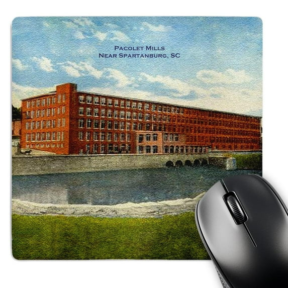 3dRose, Pacolet Mills Near Spartanburg, SC (Vintage), MousePad