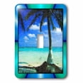 thumbnail image 1 of 3dRose, Painted Palm Tree, single toggle switch, 1 of 1