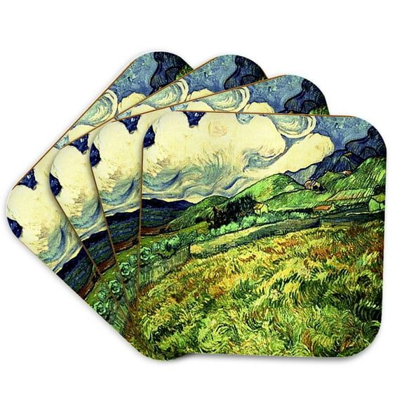 3drose, Painting by Van Gogh, Set of 4 Coasters - Soft