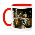 thumbnail image 1 of 3dRose, Painting, Historical Art, Morton Green, William Thomas - HI10 PRI0001 - Prisma, 15oz Two-Tone Red Mug, 1 of 3