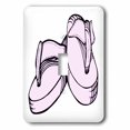 thumbnail image 1 of 3dRose, Pair Of Pink Flip Flops, single toggle switch, 1 of 1