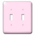thumbnail image 1 of 3dRose, Pale Pink, double toggle switch, 1 of 1
