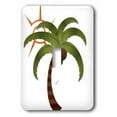 thumbnail image 1 of 3dRose, Palm Tree and the Sun, single toggle switch, 1 of 1