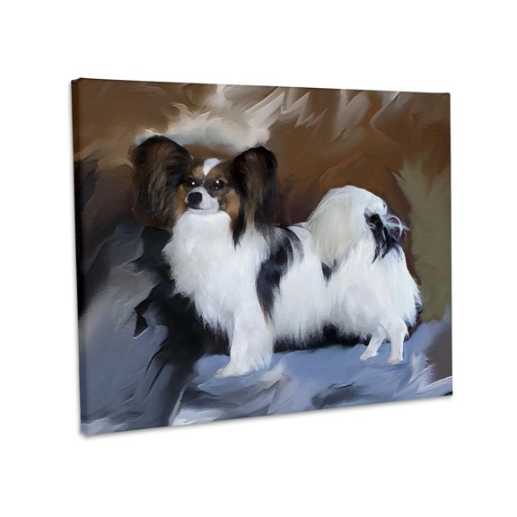 3dRose, Papillon, Museum Grade Canvas Wrap 20x16