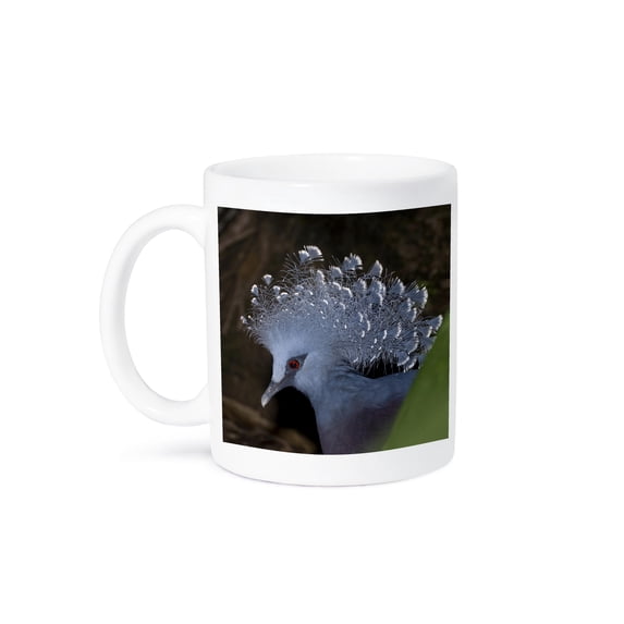 Papua New Guinea, Victoria Crowned Pigeon, Bird - Oc12 Bfr0036 - Bernard Friel, 11oz Mug