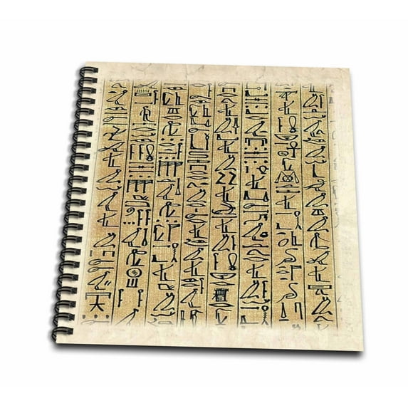 3dRose, Papyrus Paper, Drawing Book 8 x 8 inch