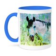 thumbnail image 1 of 3dRose, Pastel Horse Digital Art by Angelandspot, 11oz Two-Tone Blue Mug, 1 of 7