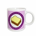 thumbnail image 1 of 3drose, Peanut Butter Jelly Time - Grape Jelly, 11oz Mug, 1 of 6