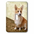 thumbnail image 1 of 3dRose, Pembroke Welsh Corgi, single toggle switch, 1 of 1