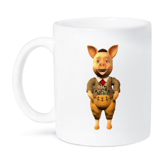 3dRose, Piggy 2, 15oz Mug