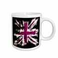 thumbnail image 1 of 3drose, Pink British Explosion, 11oz Mug, 1 of 6