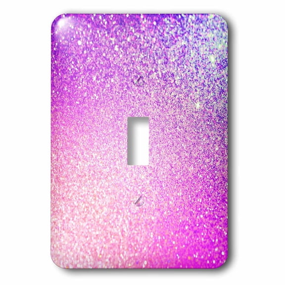 3dRose, Pink Diamond Luxury Glimmer Shiny, single toggle switch