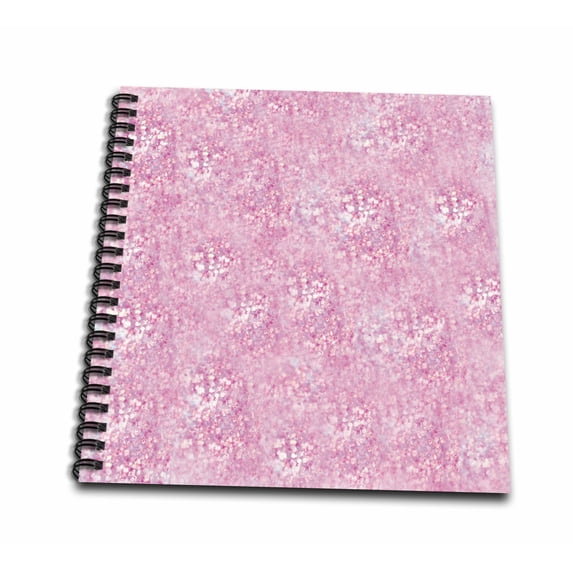 Mini Note Pink 3dRose, Pink Glitter, Mini Notepad 4 x 4 inch - Walmart.com