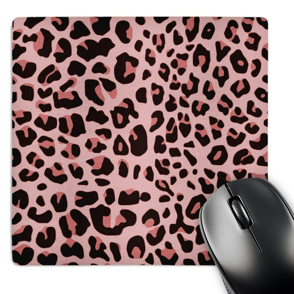 3dRose, Pink Leopard Print - Animals - Animal Print Art, MousePad