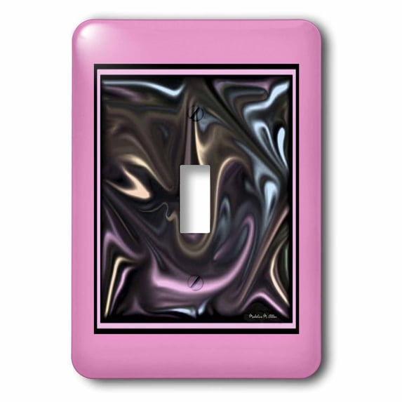 3dRose, Pink Liquid, single toggle switch
