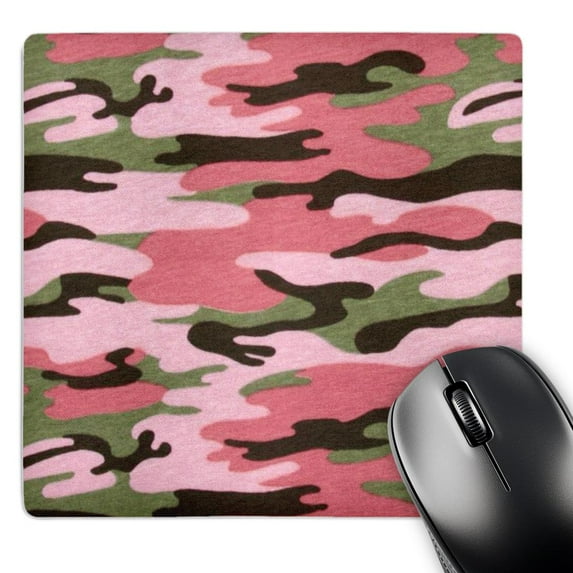 3dRose, Pink n Green Girlie Camouflage, MousePad