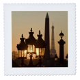thumbnail image 1 of 3dRose, Place de la Concorde, Eiffel Tower, Paris, France - EU09 DBN0760 - David Barnes, 10x10 inch quilt square, 1 of 1
