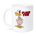 thumbnail image 1 of 3dRose, Pluck You Funny Plucked Chicken Cartoon, 11oz Mug, 1 of 3