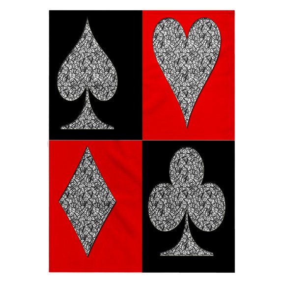 3dRose, Poker. Four of a kind. Aces. Cool design. Popular image., 22x30 Bath Hand Pool Towel