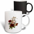 thumbnail image 1 of 3drose, Poppies and Wheat Botanical Art Vector, 11oz Magic Transforming Mug, 1 of 7