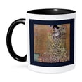 thumbnail image 1 of 3dRose, Portriat of Adele Block-Bauer I by Gustav Klimt, 11oz Two-Tone Black Mug, 1 of 7