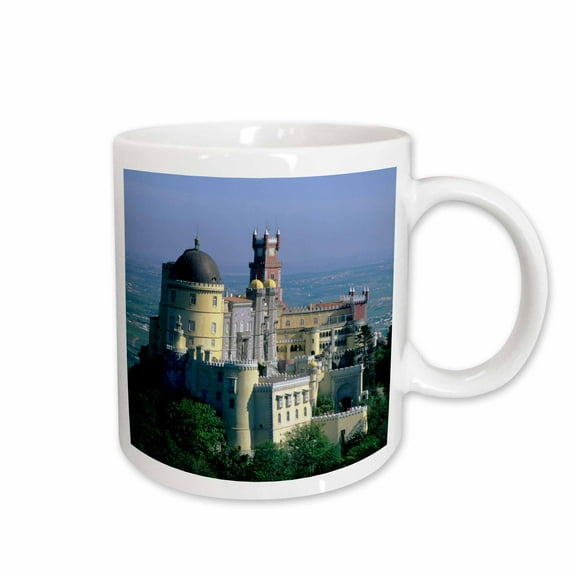 3drose, Portugal, Sintra, Pena Palace, Serra Da Sintra - Eu23 Ksc0001 - Kevin Schafer, 11oz Mug