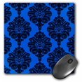 thumbnail image 1 of 3dRose, Pretty Blue Large Damask Pattern, MousePad, 1 of 1