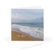 thumbnail image 1 of 3dRose, Print Of Breaking Waves On Beautiful San Juan Puerto Rico, 1 Greeting Card with envelope, 1 of 6