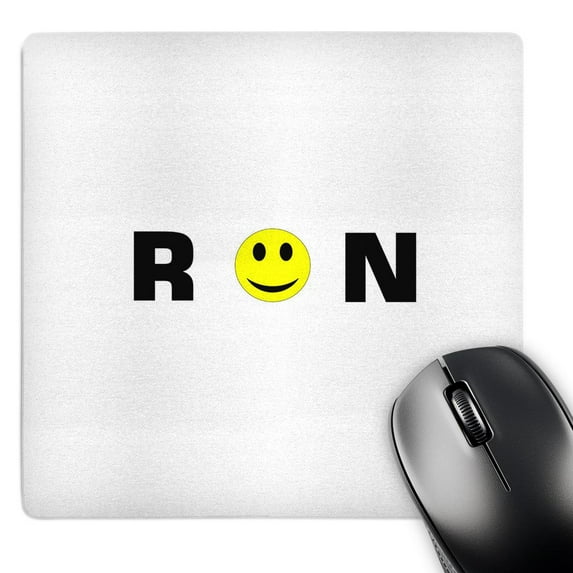 3dRose, Print of Ron With smiling Face For O, MousePad