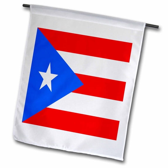 3dRose, Puerto Rico Flag, 12 x 18 inch Garden Flag