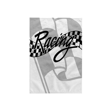3dRose, Racing Black and White Checkered Flag, 15x22 Hand Towel