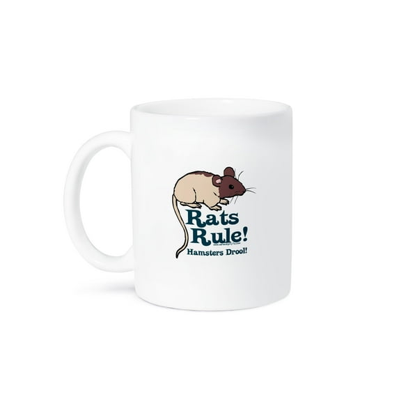 3dRose, Rats Rule, 15oz Mug