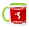 thumbnail image 1 of 3dRose, Rearing Goat - Chinese Zodiac Symbol animal horoscope astrology sign, 11oz Two-Tone Green Mug, 1 of 3