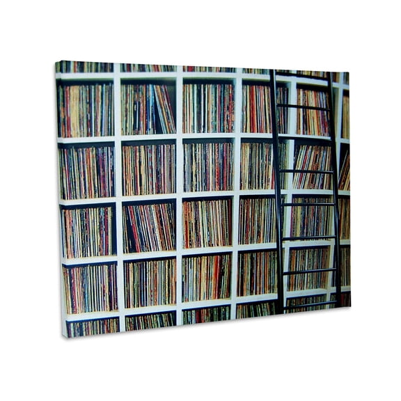 3dRose, Record Collection, Museum Grade Canvas Wrap 20x16