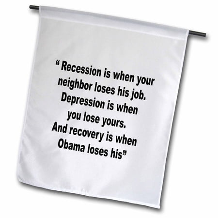 3dRose, Recovery, 12 x 18 inch Garden Flag