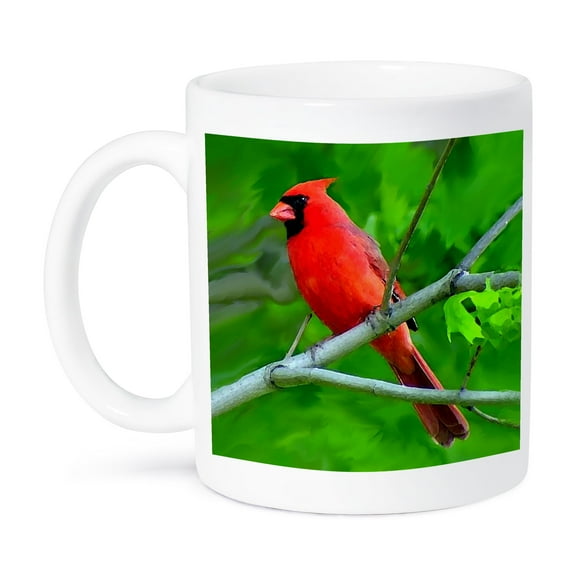 3dRose, Red Cardinal, 11oz Mug