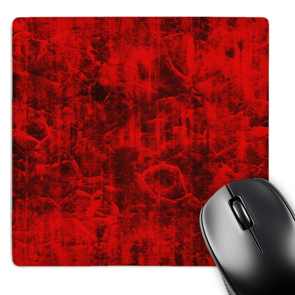 3dRose, Red Crumpled Paper Look - One Dimensional, MousePad