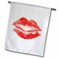thumbnail image 1 of 3dRose, Red Lips, 12 x 18 inch Garden Flag, 1 of 1