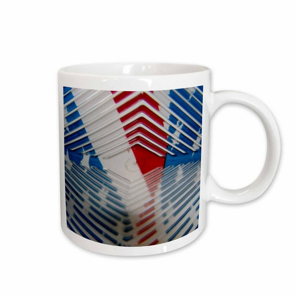 3drose, Red White and Blue, 11oz Mug