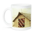 thumbnail image 1 of 3dRose, Red, White, and Blue Barn Quilt by Angelandspot, 11oz Mug, 1 of 7