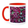 thumbnail image 1 of 3dRose, Red organic fresh radish at a local market in New York , 11oz Two-Tone Red Mug, 1 of 7
