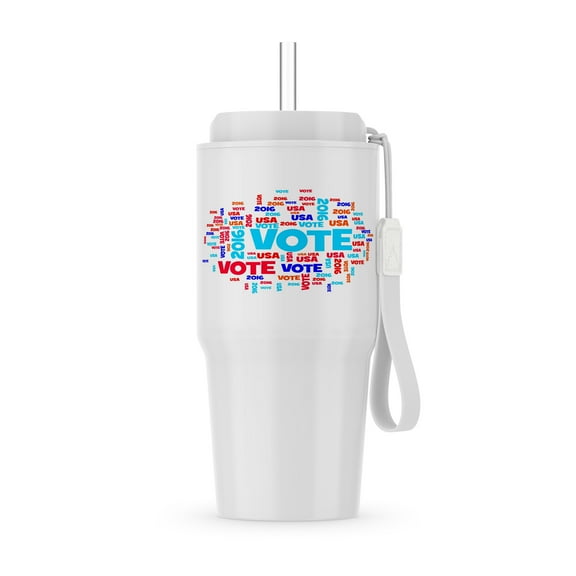 Red White And Blue Vote Usa 2016 Sign., 20oz Tumbler