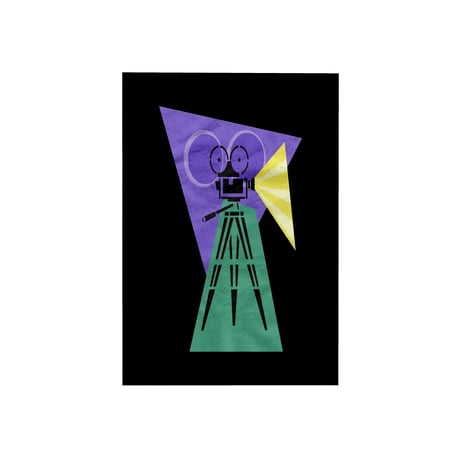 3dRose, Retro Movie Camera, 15x22 Hand Towel